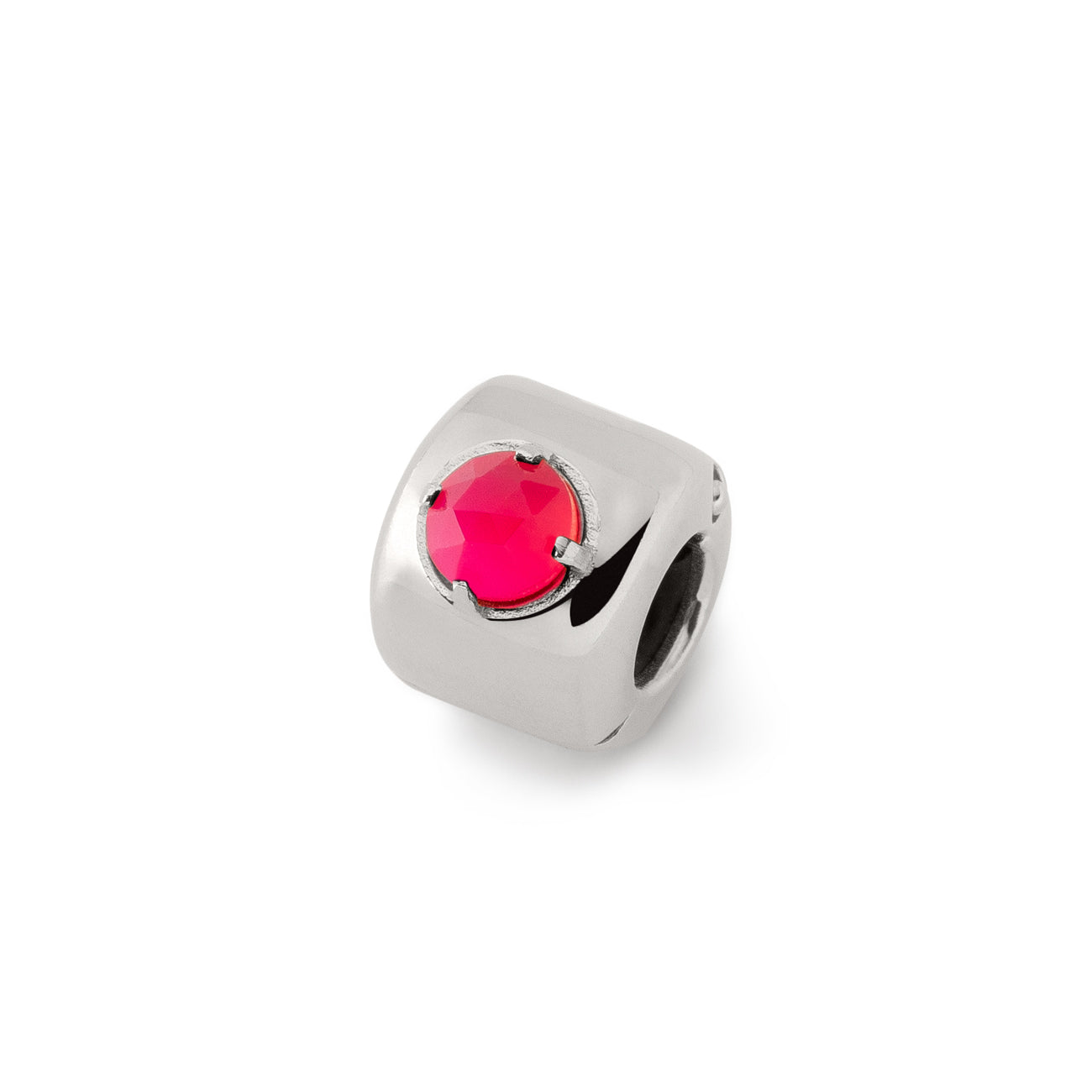 Bedels - Licht Fuchsia Agaat Zilver - Voegt energie, moed en passie toe - Sterling Zilver 925