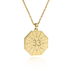 Gouden hangerketting van de Meester van de Liefde (33) – Zegel van Dienstbaarheid met het Hart