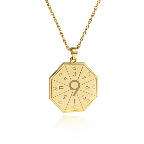 Gouden ketting met hanger van de Meester van het Licht (9) – Zegel van de Missie