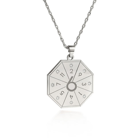 Zilveren Healer Hanger Ketting (6) – Zegel van het Hart