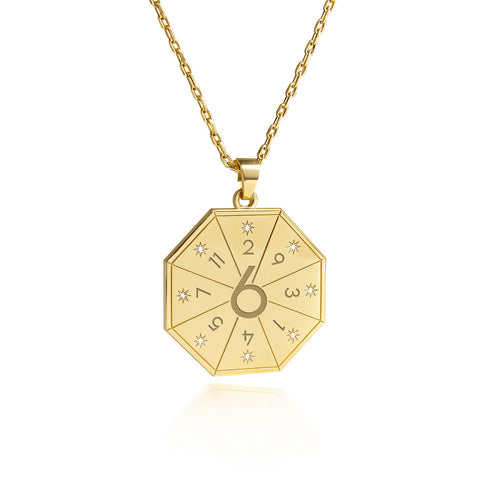 Gouden Healer Hanger Ketting (6) – Zegel van het Hart