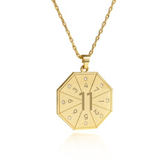 Visionair-hangerketting (11) in goudkleur – Zegel van Visie