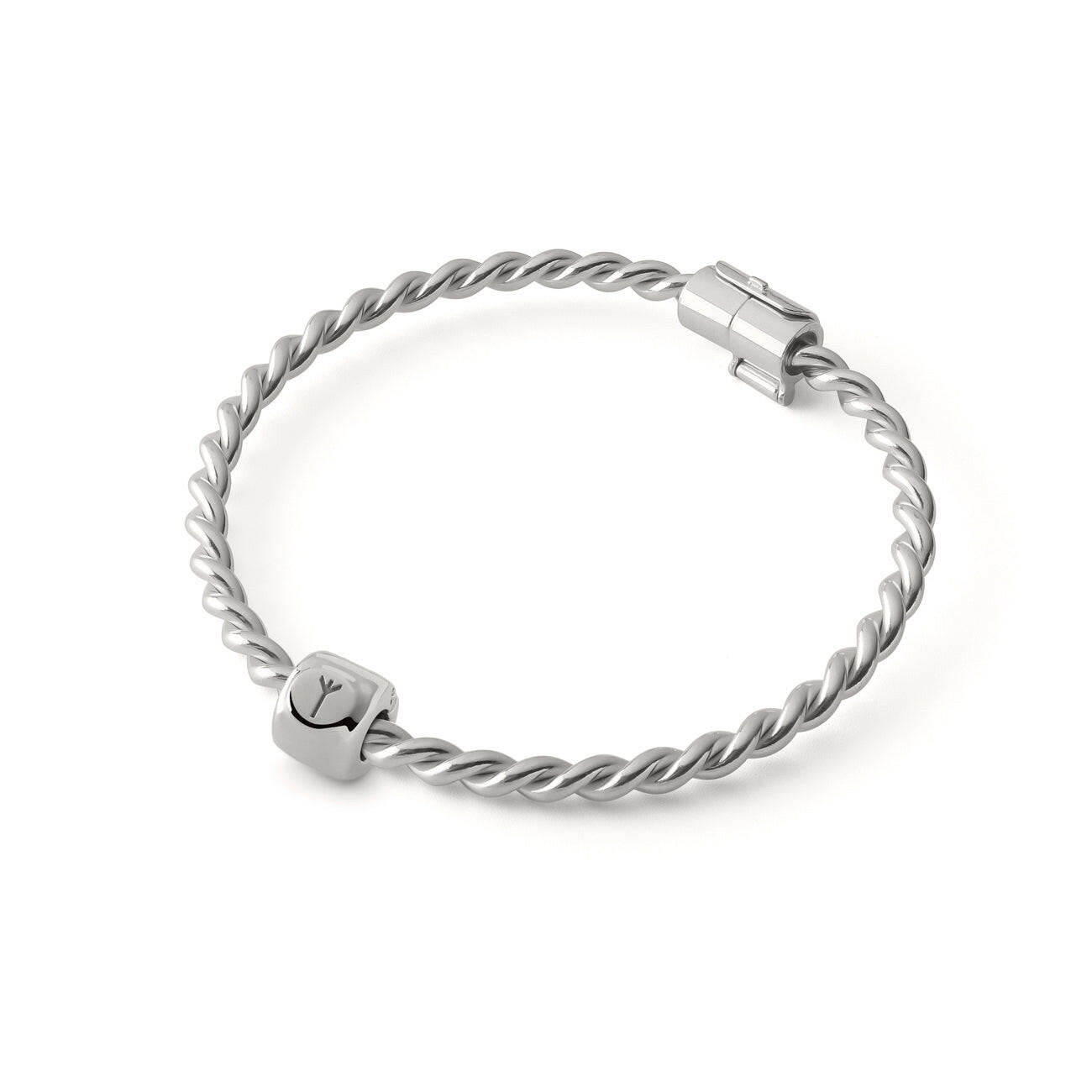 Charms z runą Algiz (ᛉ) Srebrny – amulet ochrony i intuicji - Mosiądz