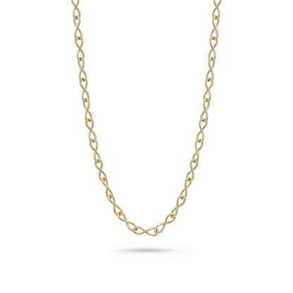 Infinity tensorketting - Infinity 8 - Verguld messing
