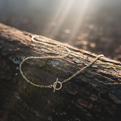 Infinity tensorketting - Infinity 8 - Verguld messing