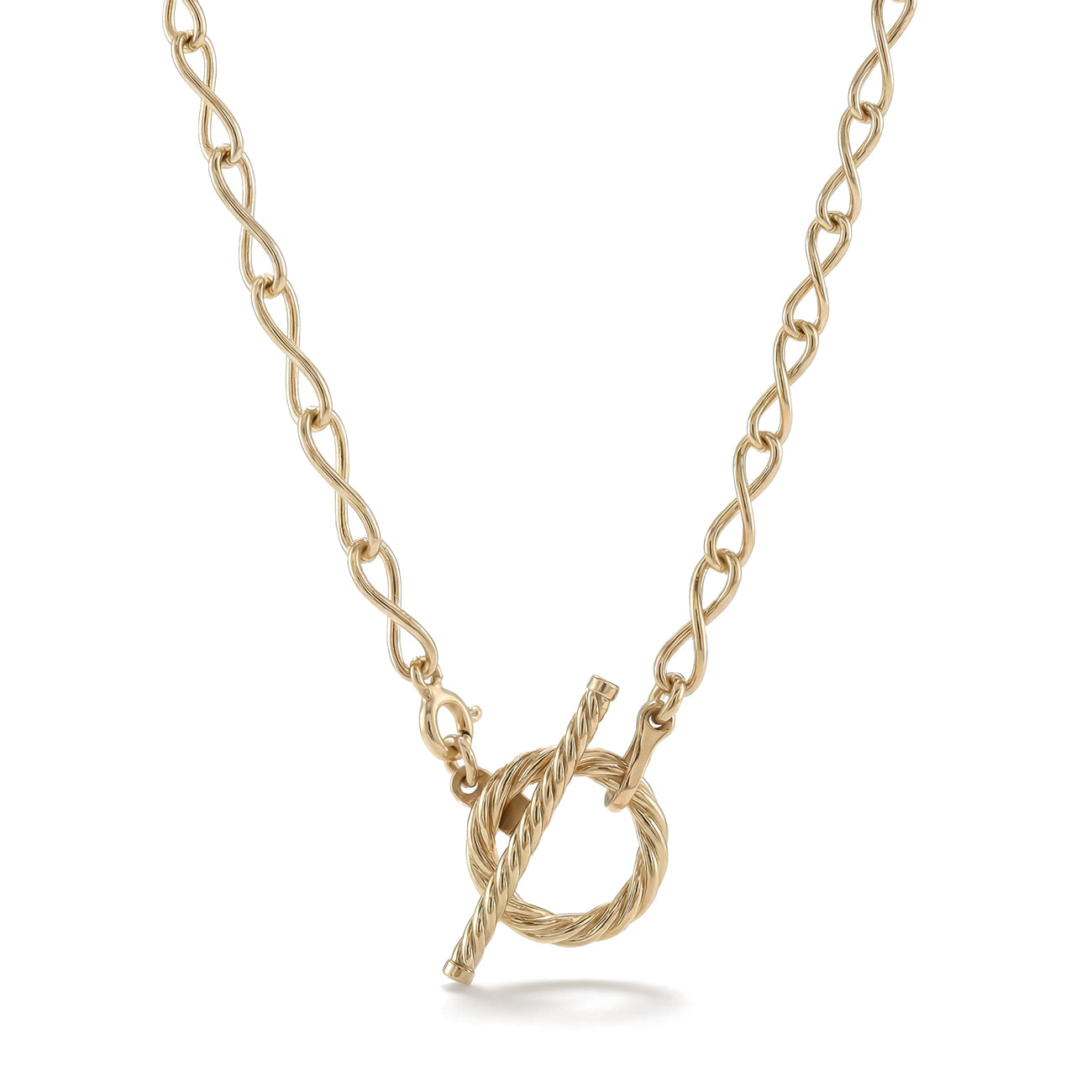 Infinity tensorketting - Infinity 8 - Verguld messing