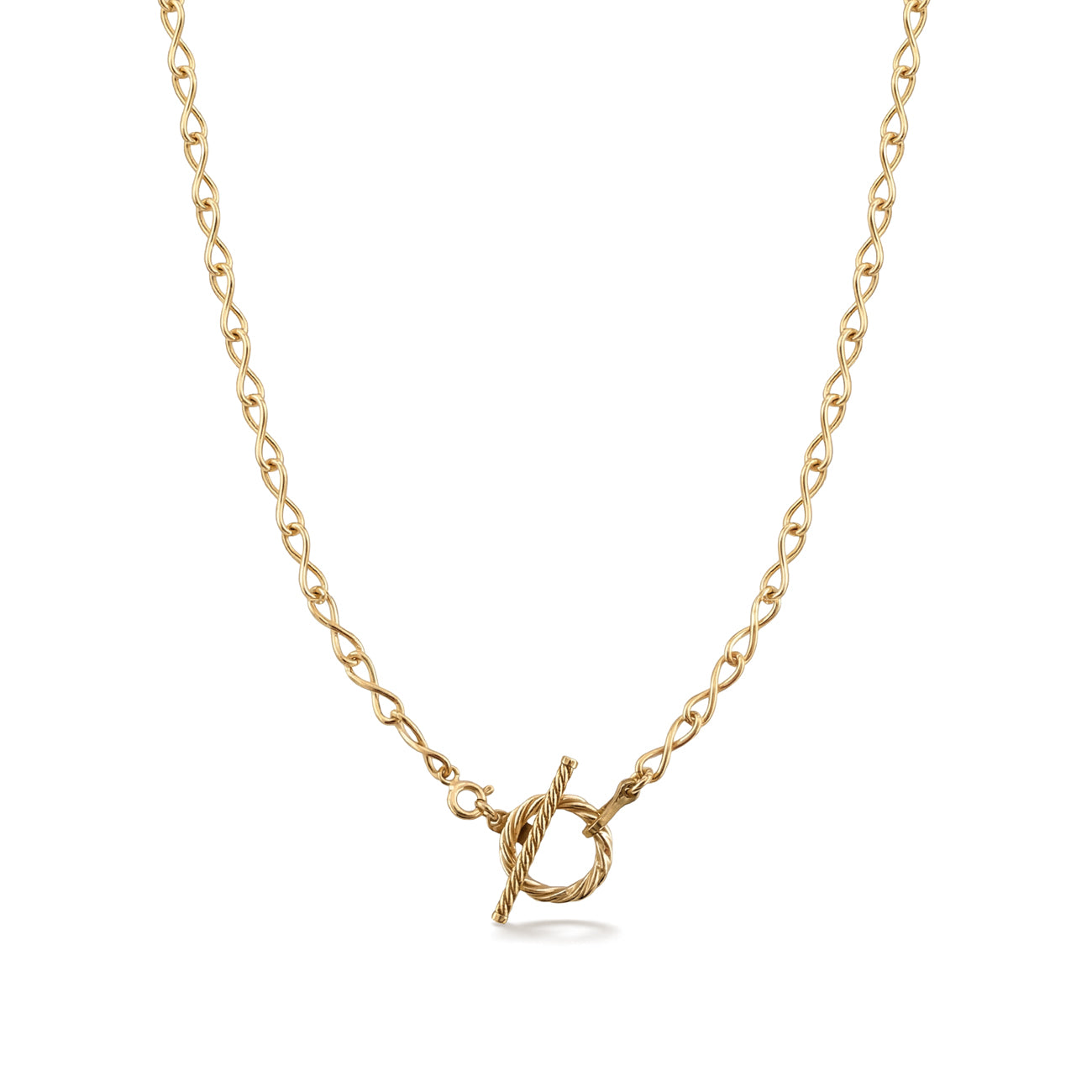 Infinity tensorketting - Infinity 8 - Verguld messing
