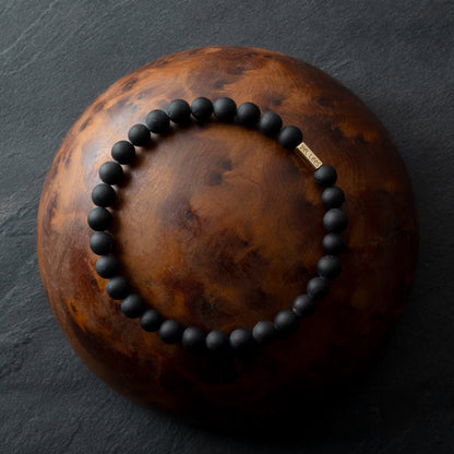 Armband met stenen - Gladde Toermalijn (glanzend) 6mm