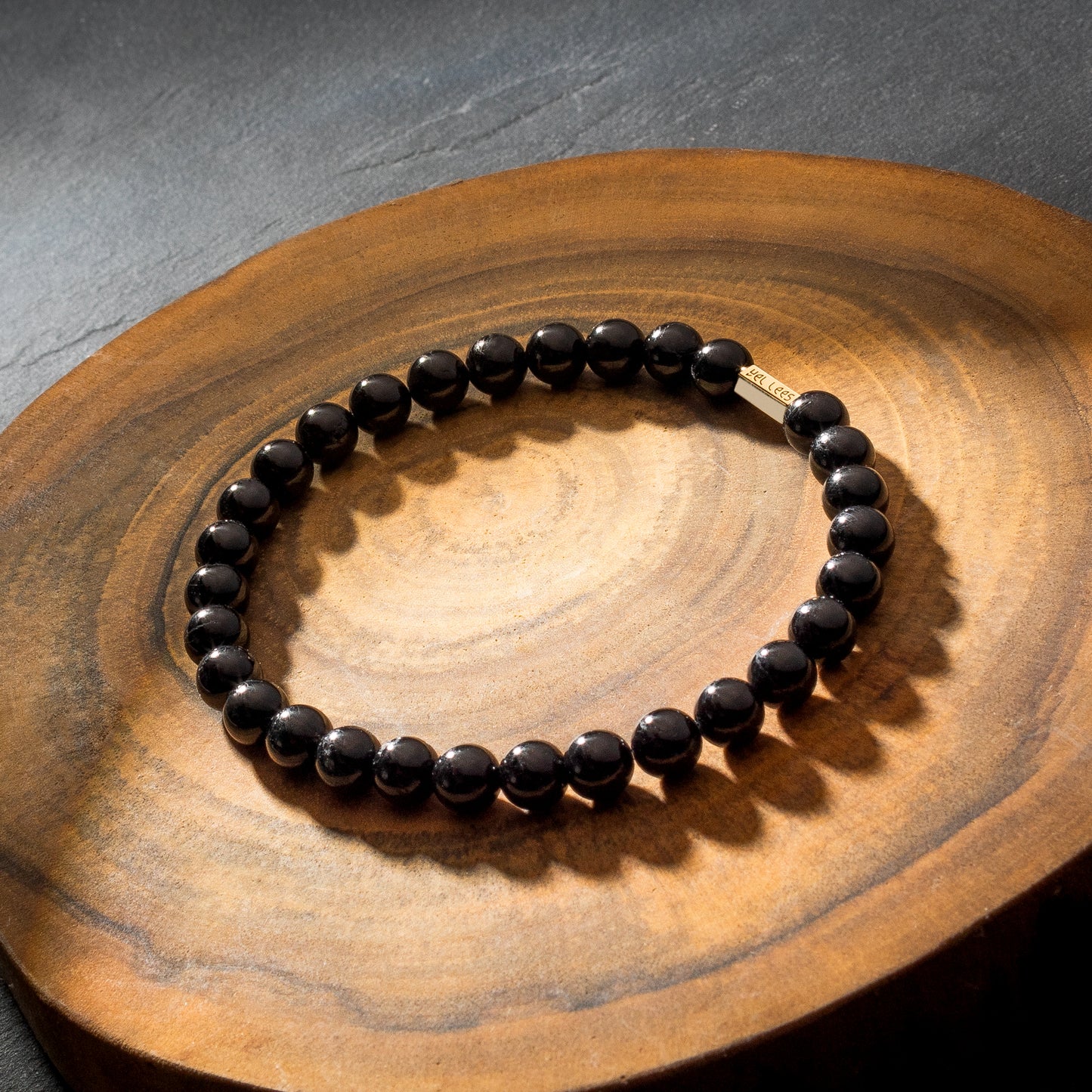 Armband met stenen - Matte Toermalijn 4mm