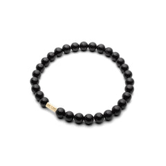 Armband met stenen - Gladde Toermalijn (glanzend) 6mm