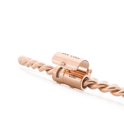 Miedziana bransoletka tensorowa w kolorze różowego złota - Kubit Zaginiony (177 MHz)