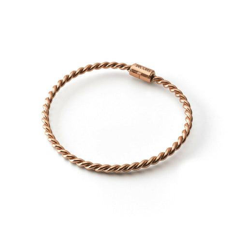 Rozegouden koperen tensorarmband - <tc>Elle</tc> Ontbrekend (177 MHz)