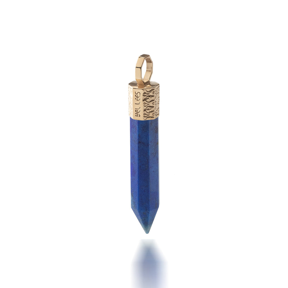 Zawieszka z Lapis Lazuli – Srebro 925 pozłacane