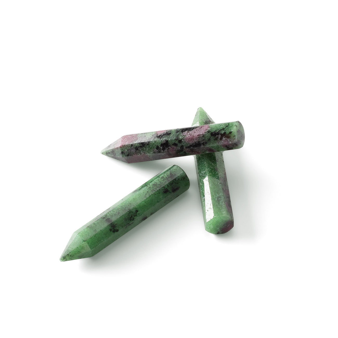 Zawieszka z Zoizytem z Rubinem – Srebro 925