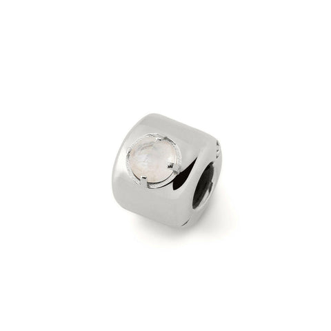 Charms met roze kwarts Zilver – Liefde, empathie en harmonie - zilver 925