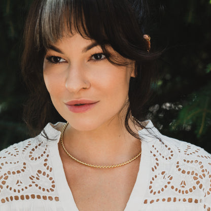 Koperen tensor ketting in goudkleur - <tc>Elle</tc> Koninklijk (144 MHz)