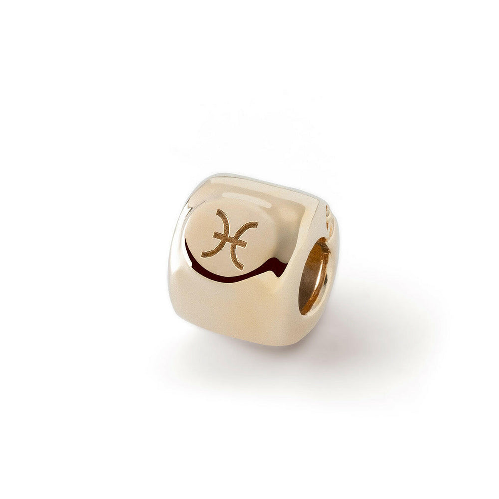 Charms ze znakiem zodiaku Ryby (♓︎) - Złoto pr. 585
