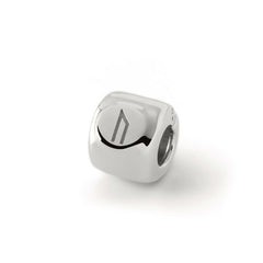 Bedel met de Uruz rune (ᚢ) Zilver - amulet van kracht en doorzettingsvermogen - Messing