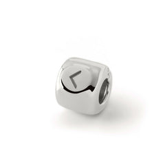 Bedel met de rune Kenaz (ᚲ) Zilver - amulet van creativiteit en innerlijk licht - Messing