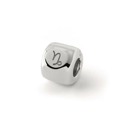 Bedels met het sterrenbeeld Steenbok (♑︎) Zilver - Messing